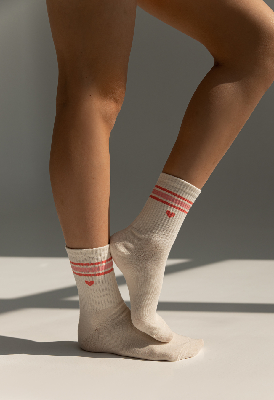 Skarpety Staff mix beige (r.36-39) (trzy pary)
