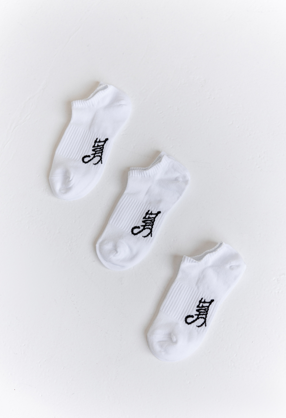 Skarpety damskie Staff white (trzy pary)