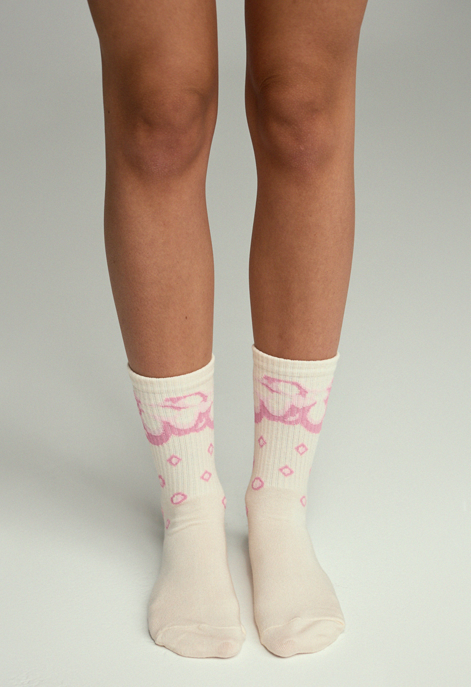 Skarpety Staff milk & pink