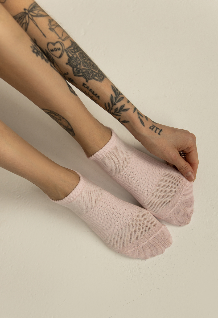 Skarpety Staff pink logo (r.36-40) (3 pary)