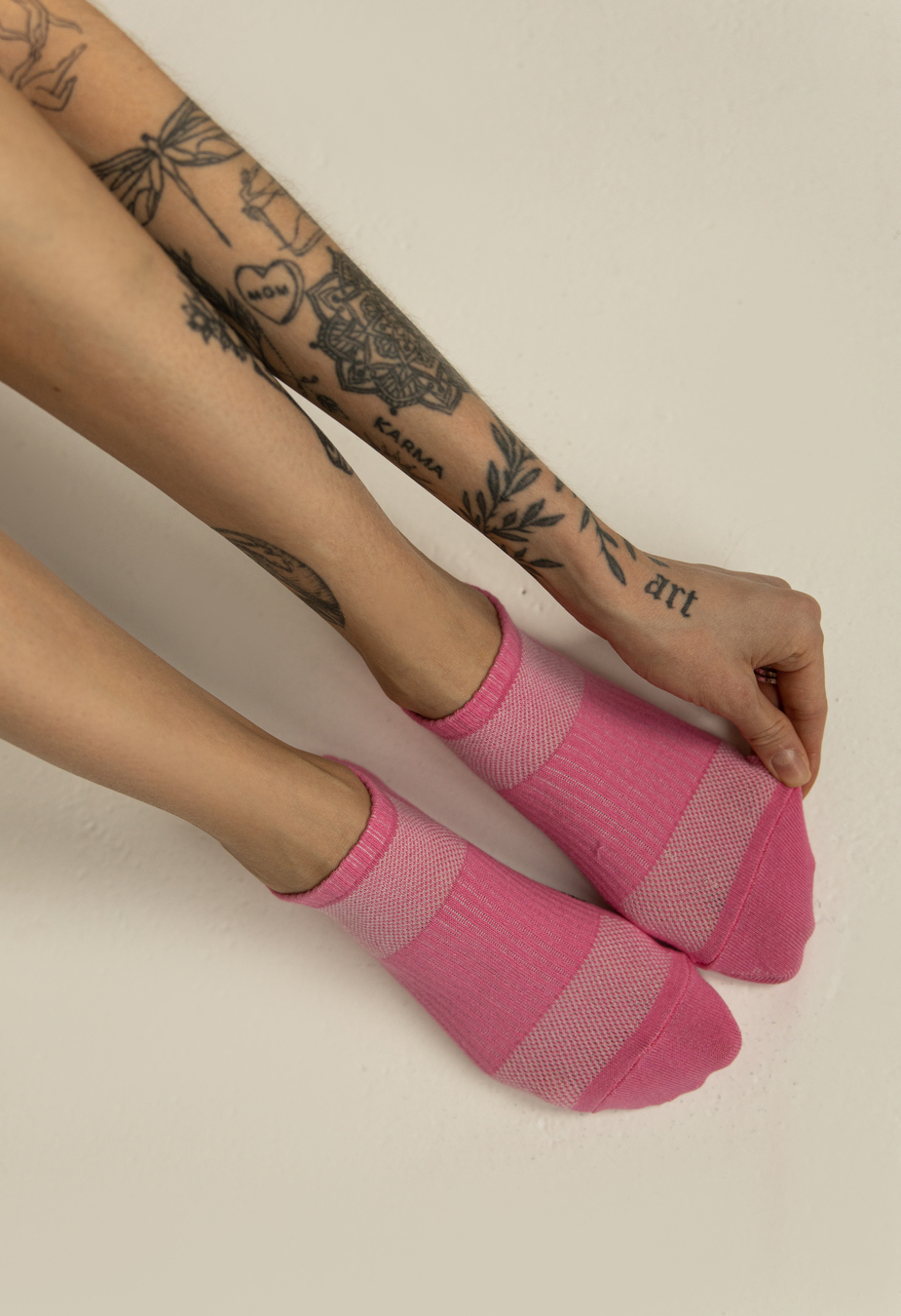 Skarpety Staff pink logo (r.36-40) (3 pary)