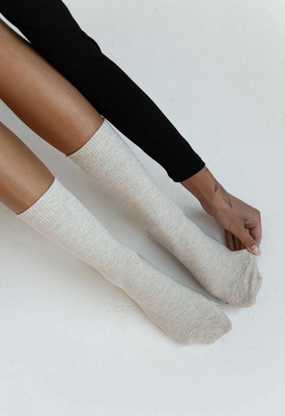 Skarpety Staff light beige