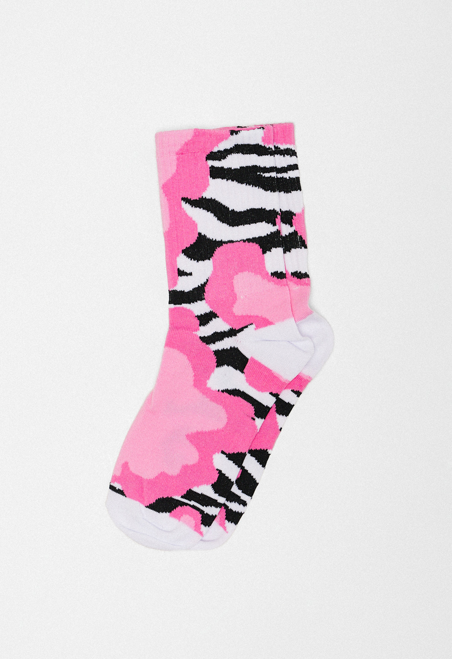 Skarpety Staff pink & zebra