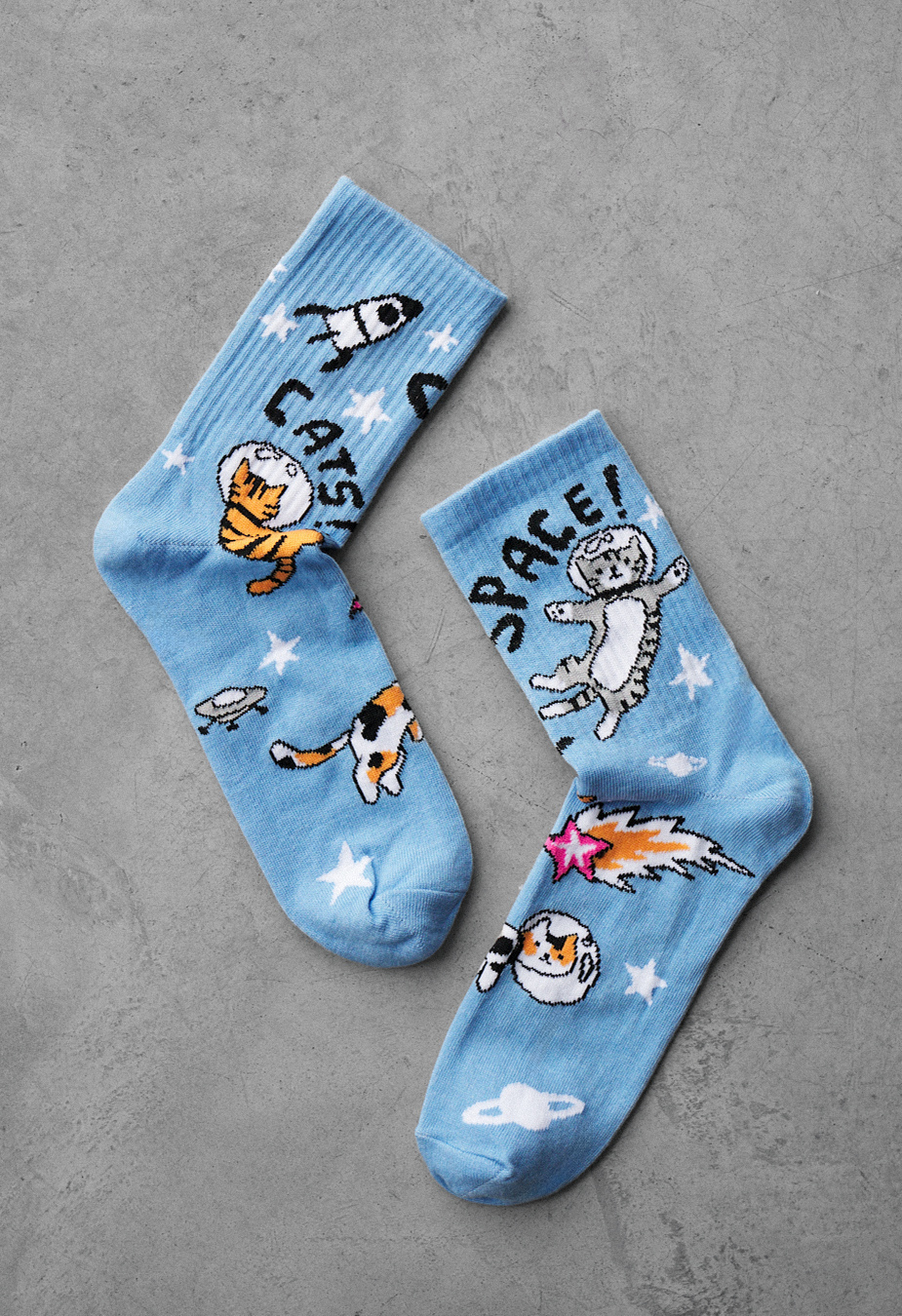 Skarpety Staff cats space