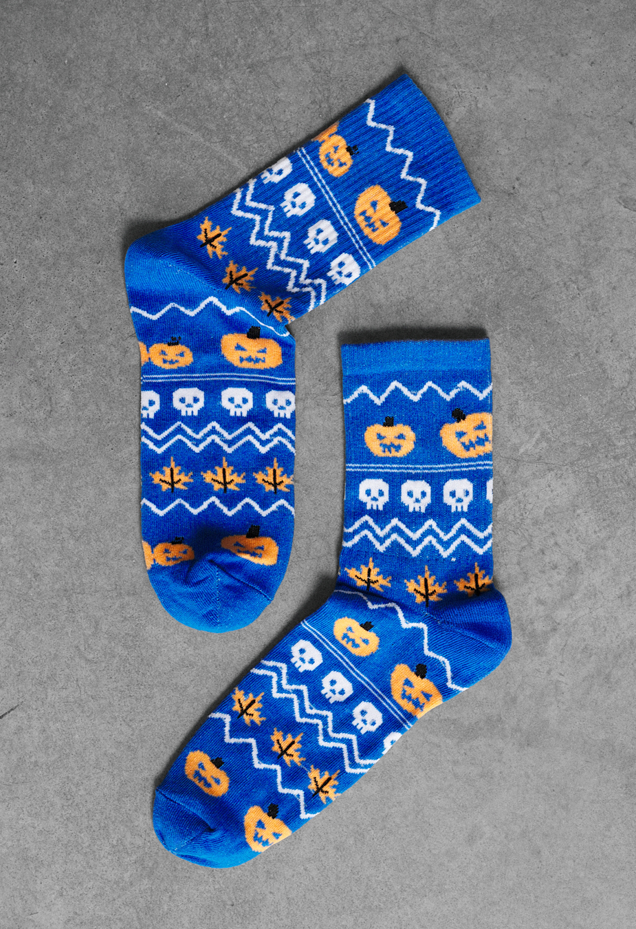 Skarpety Staff Halloween pumpkin & scull