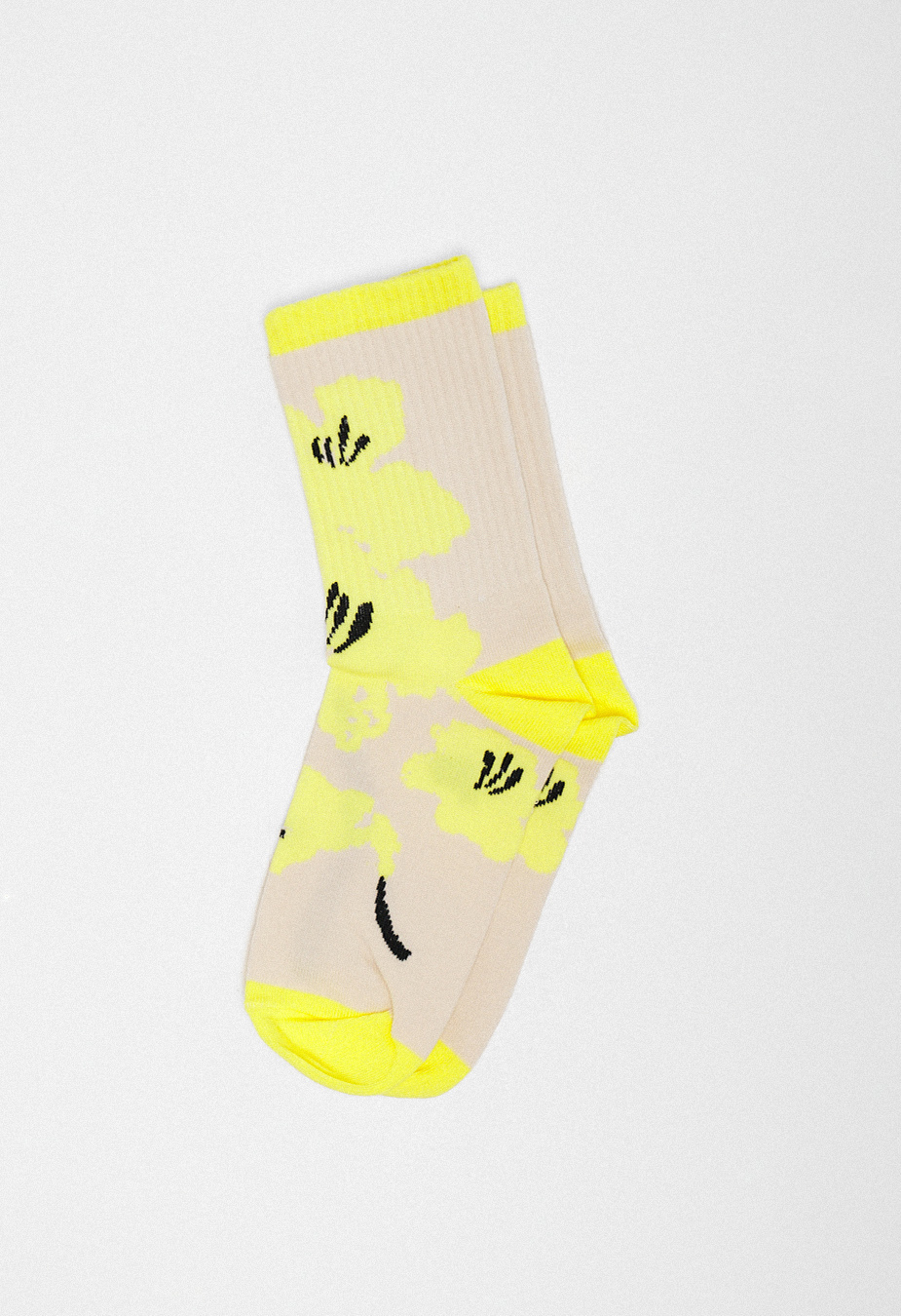 Skarpety Staff yellow flower