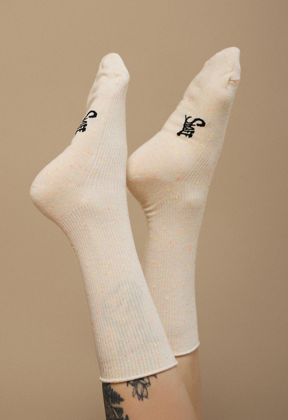 Skarpety damskie Staff milk logo