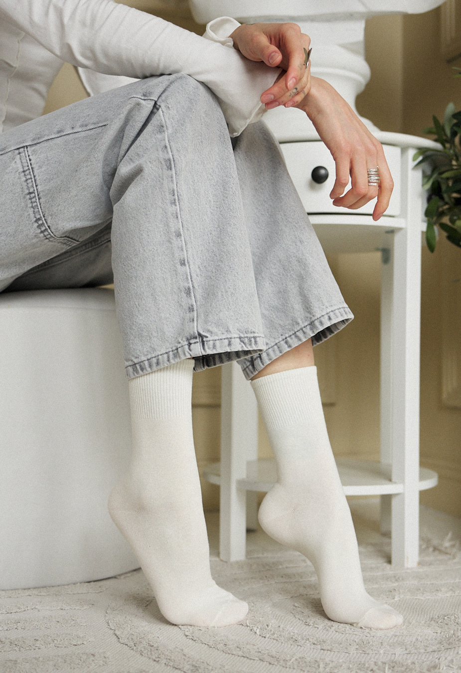 Skarpety  Staff all milk