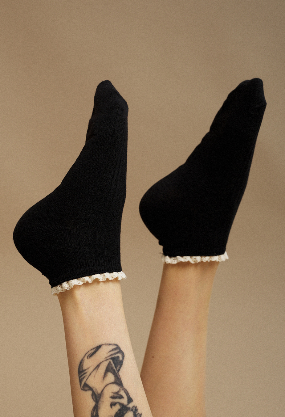 Skarpety Staff black & milk