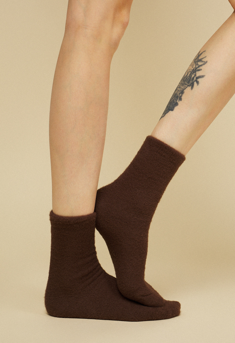 Skarpety Staff brown