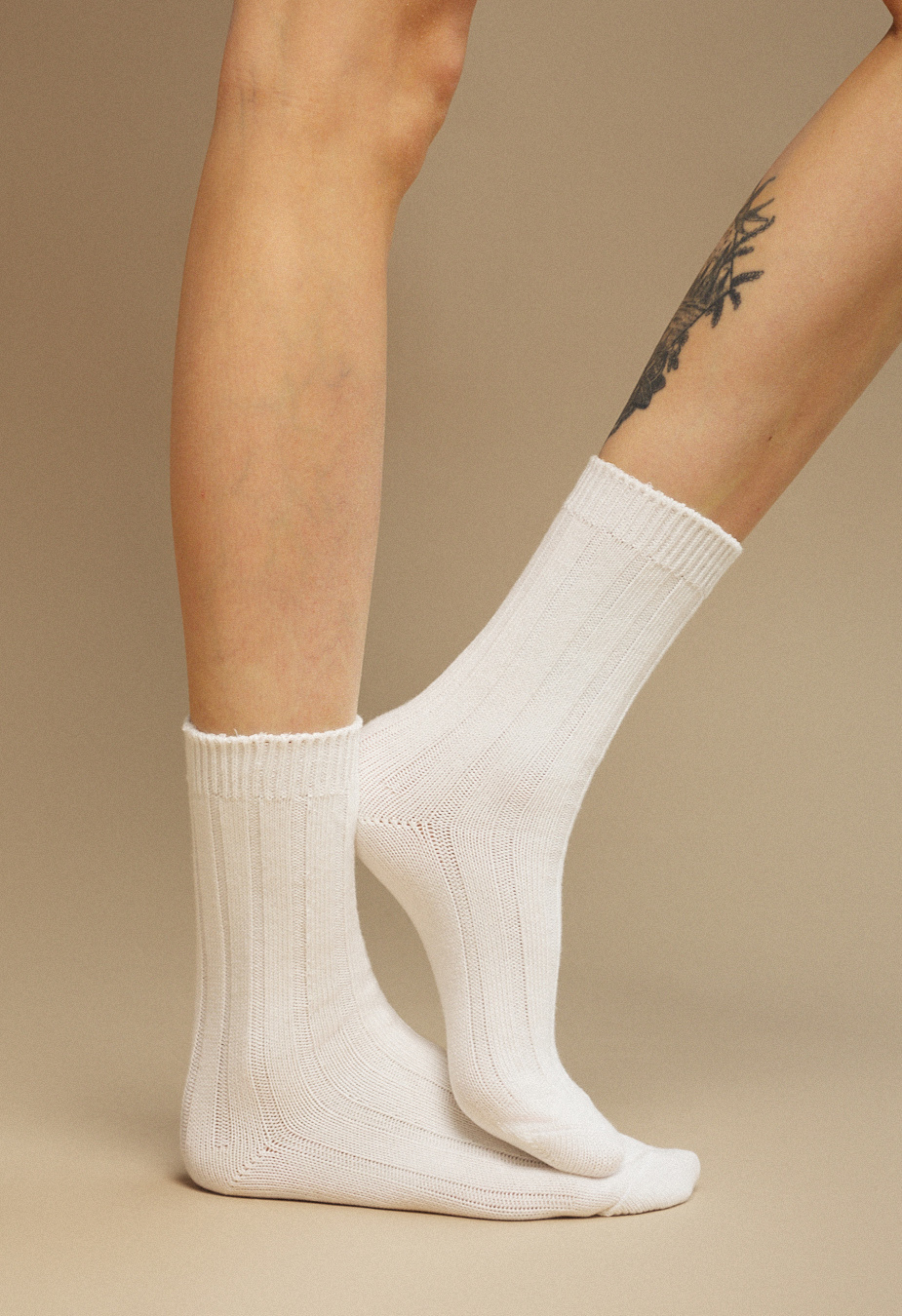 Skarpety Staff white