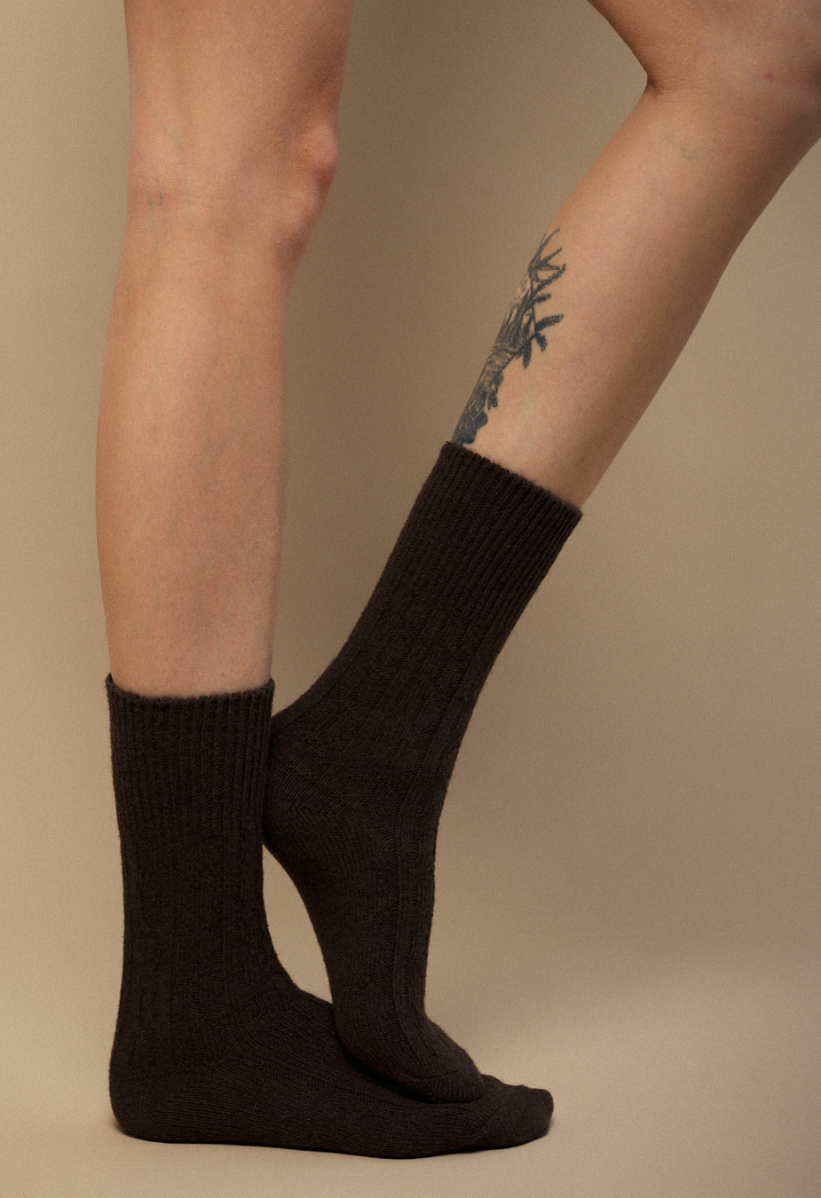 Skarpety Staff brown