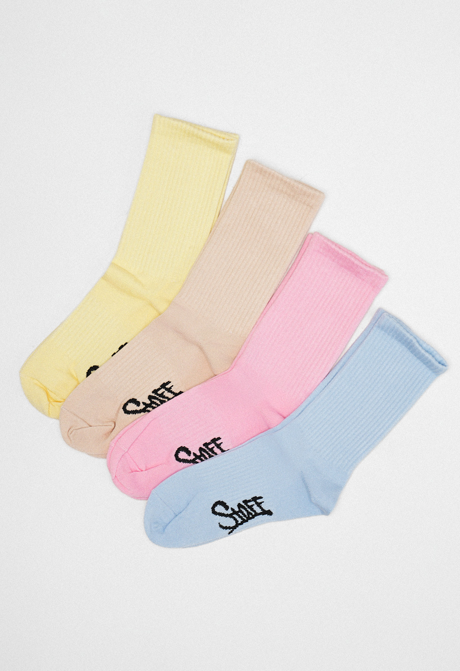 Skarpety Staff color block (r.36-40) (cztery pary)