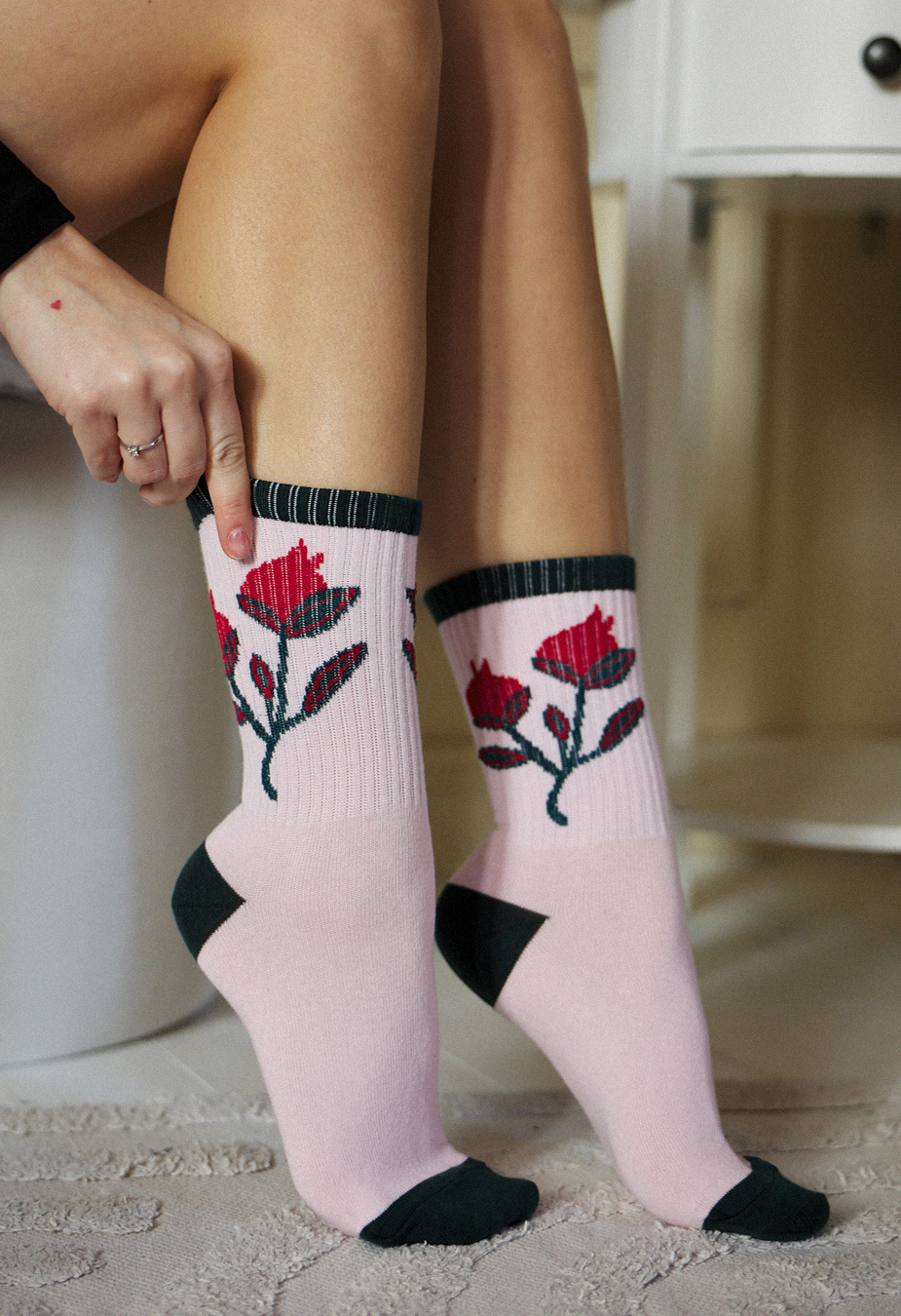 Skarpety Staff flower