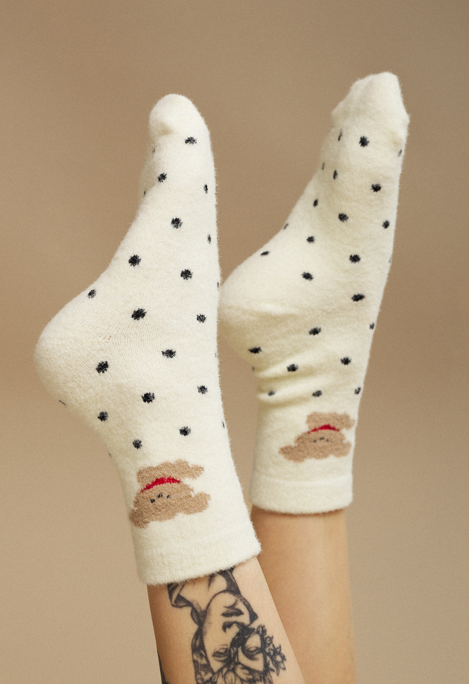 Skarpety damskie Staff milk bear