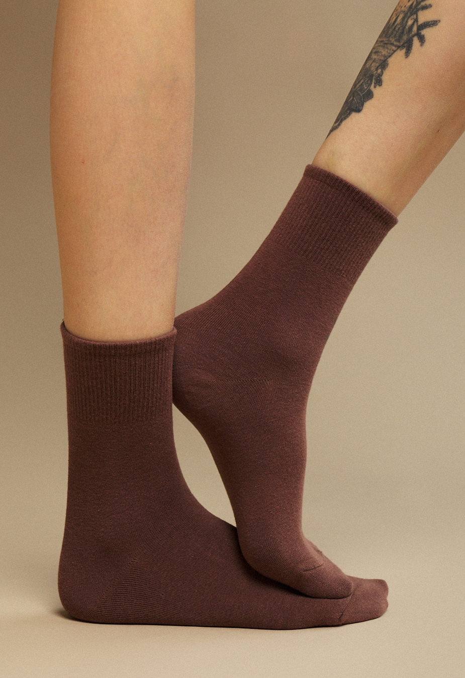 Жіночі шкарпетки Staff all brown
