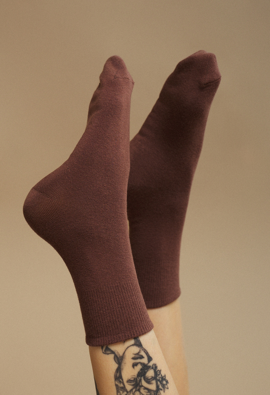 Жіночі шкарпетки Staff all brown