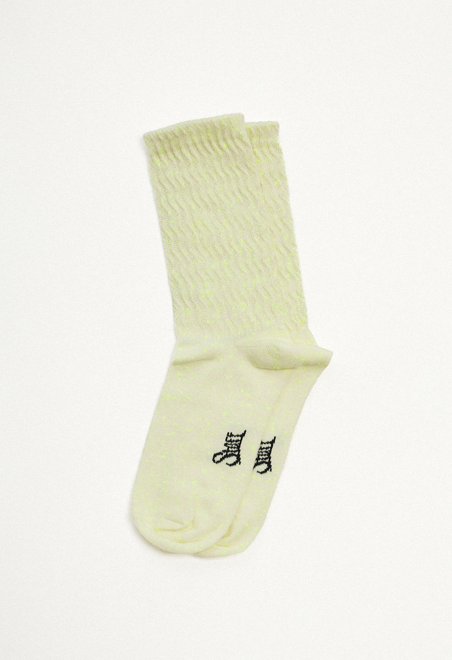 Skarpety Staff light green logo