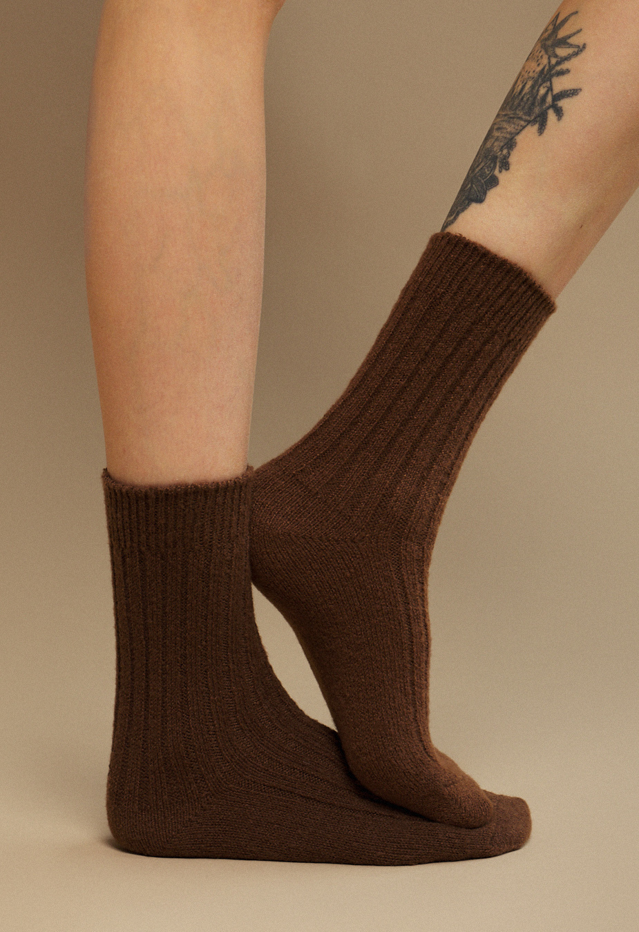 Skarpety Staff brown