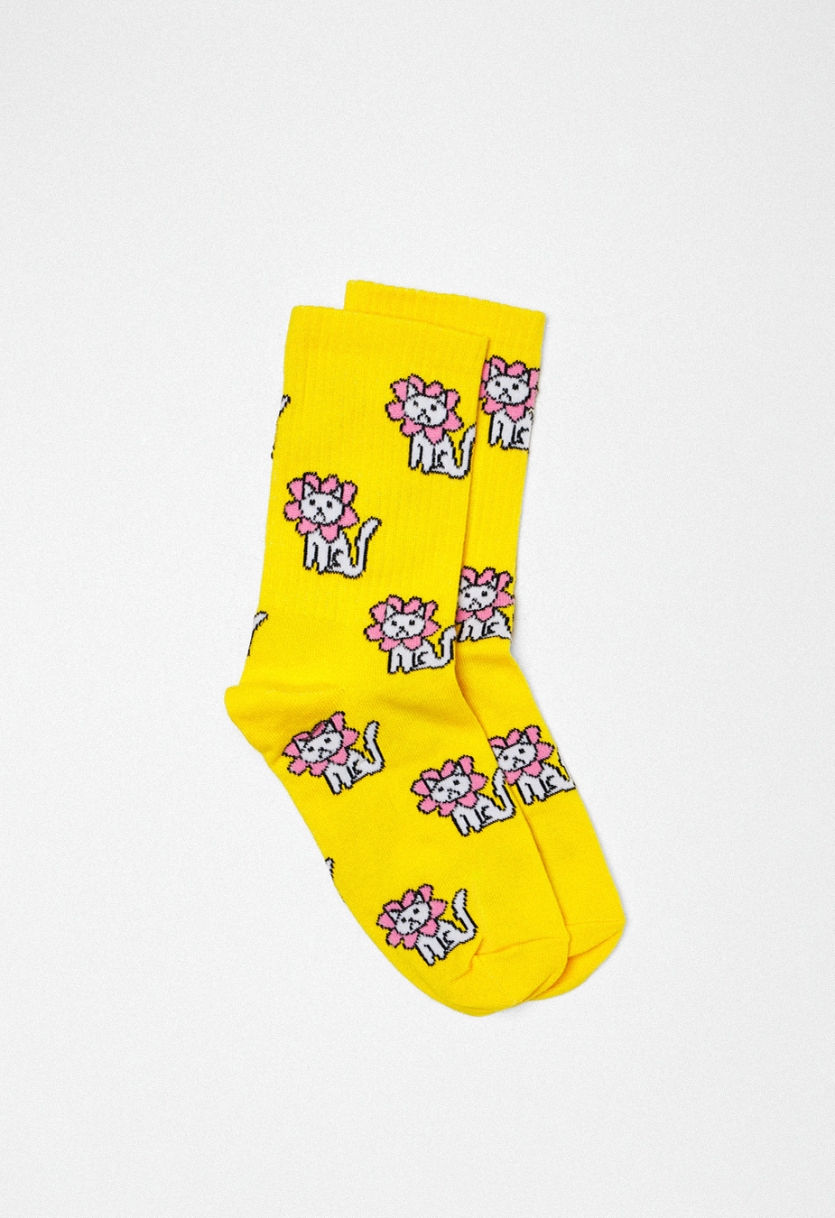 Skarpety Staff yellow cat