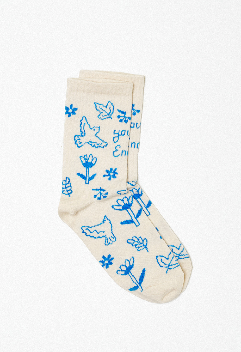 Skarpety Staff milk & blue