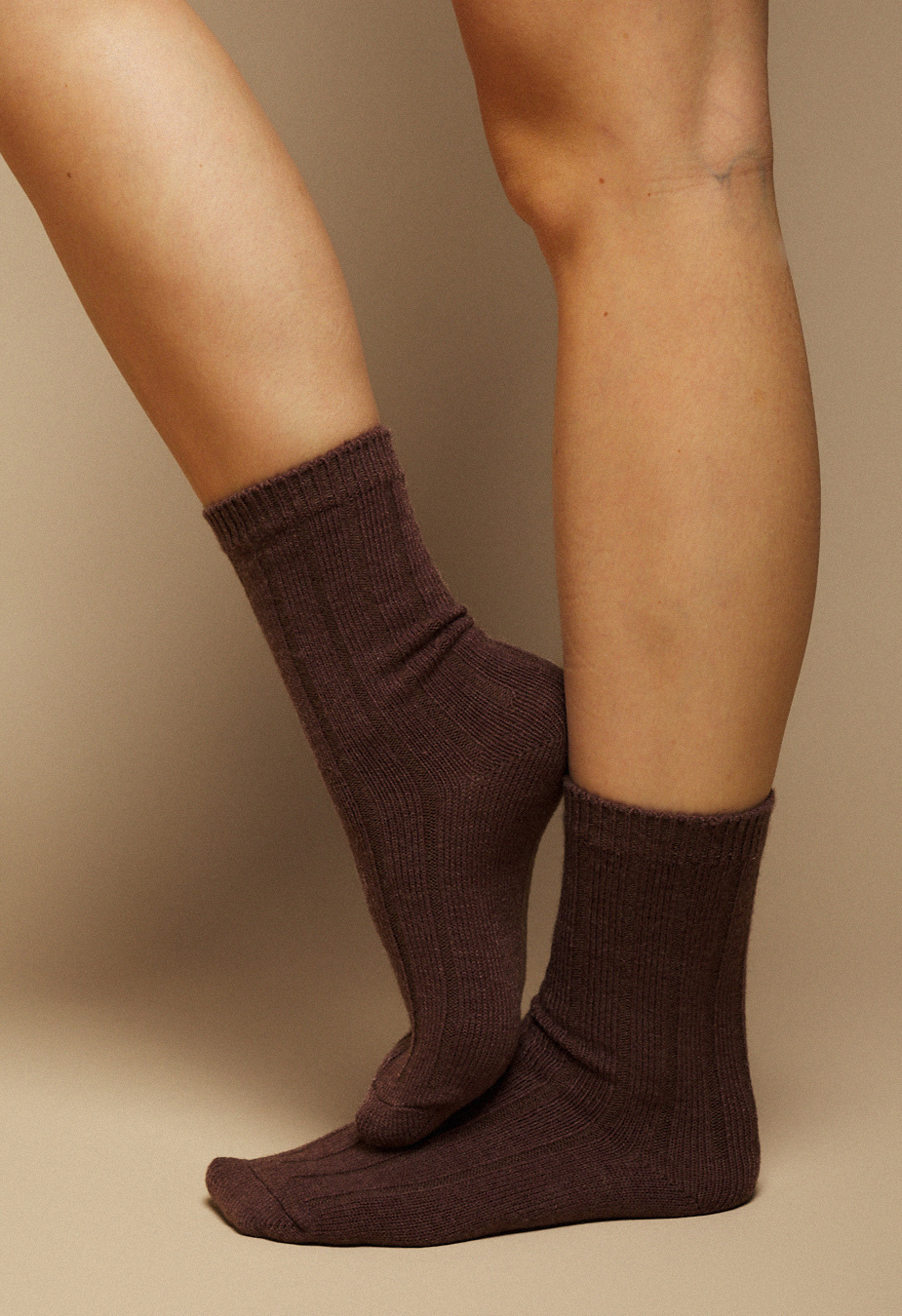 Skarpety Staff brown