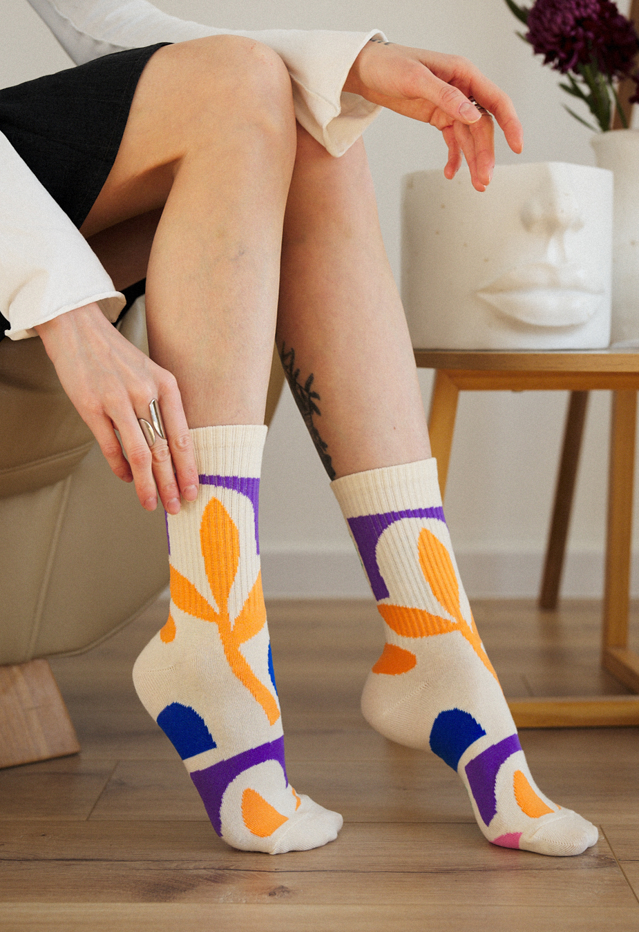 Skarpety Staff milk & mix