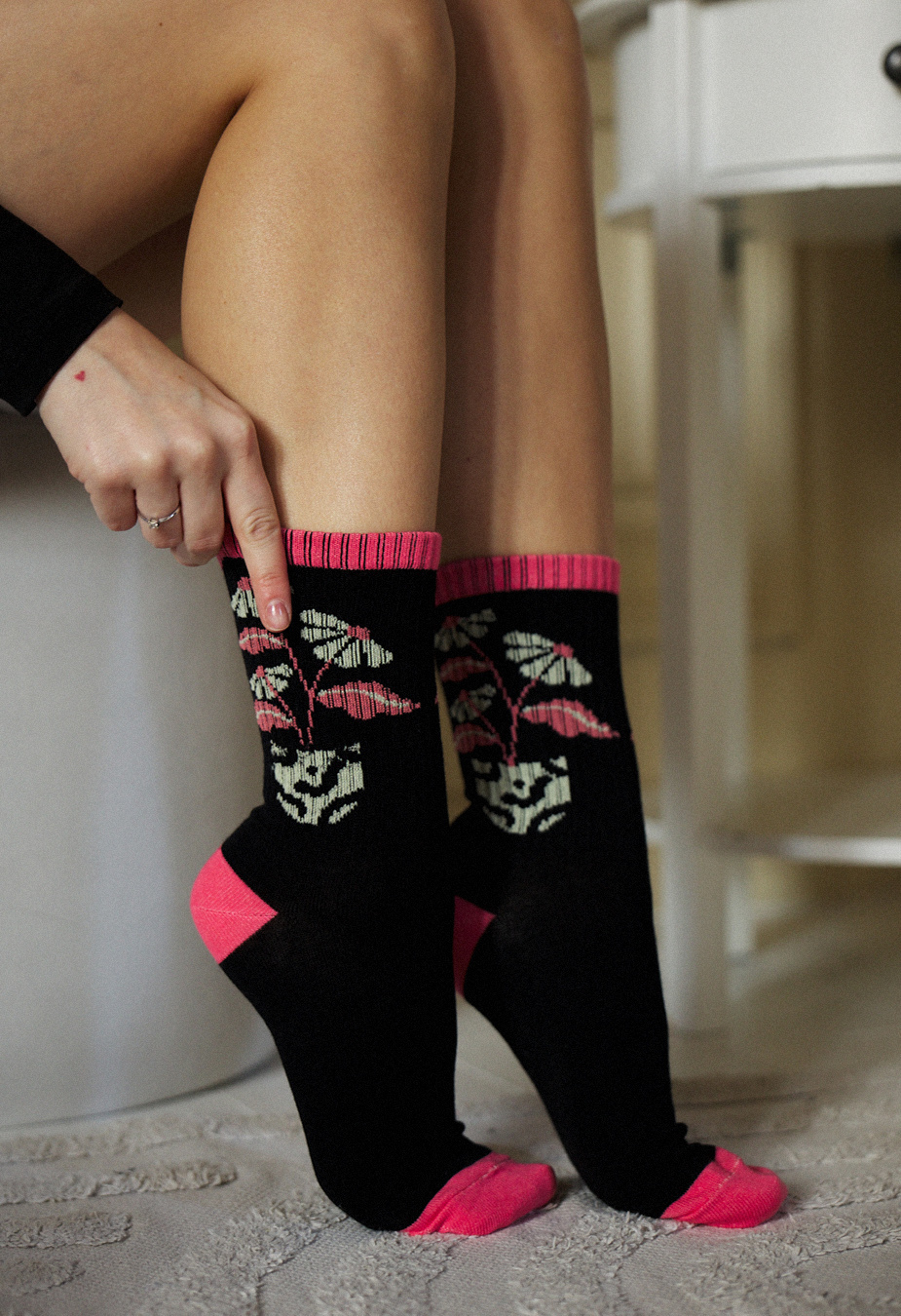 Skarpety Staff flowers