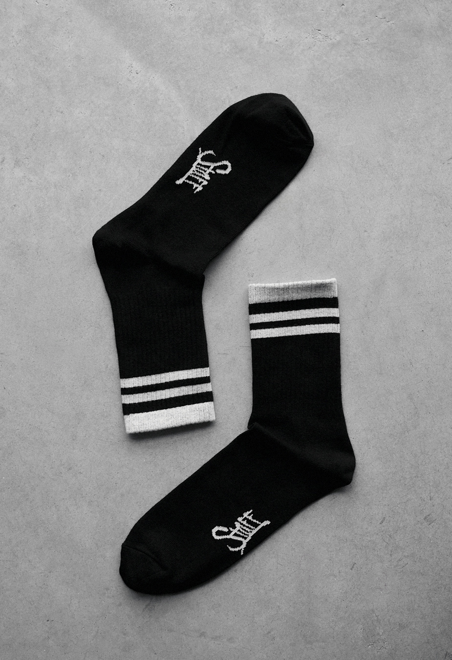 Skarpety Staff logo black & gray