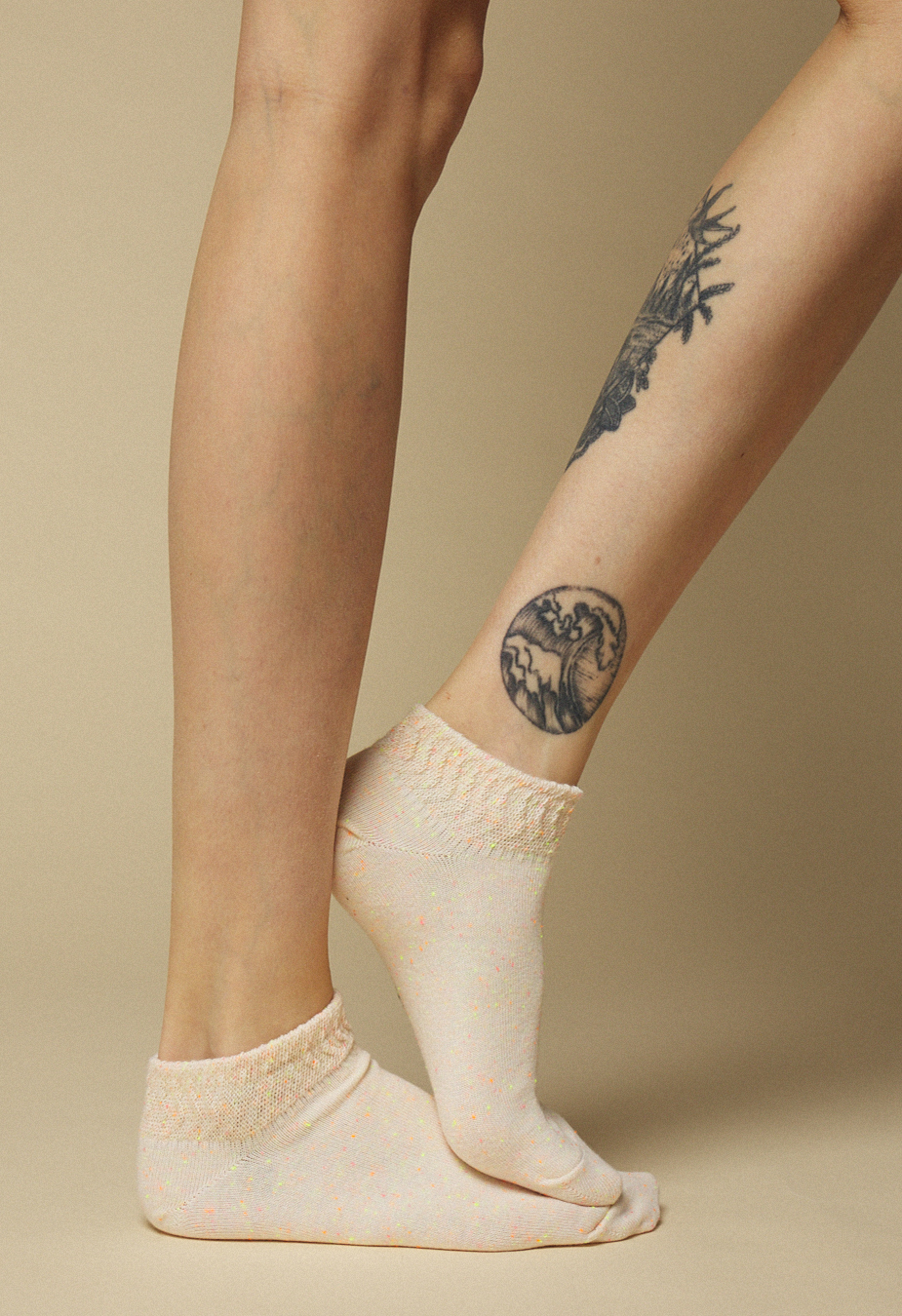 Skarpety Staff light beige