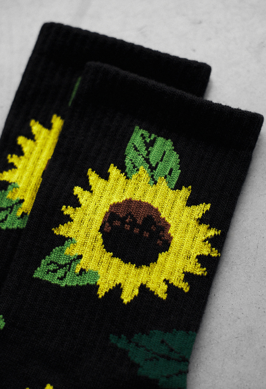 Skarpety Staff sunflower & logo