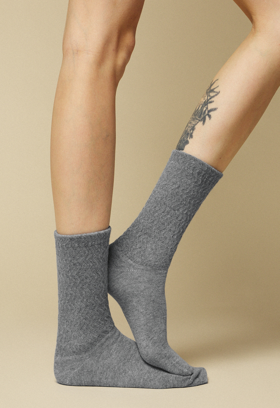 Skarpety Staff gray logo