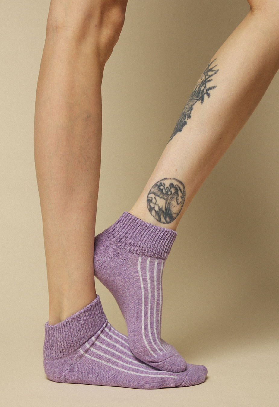 Skarpety Staff viola logo (ocieplane)