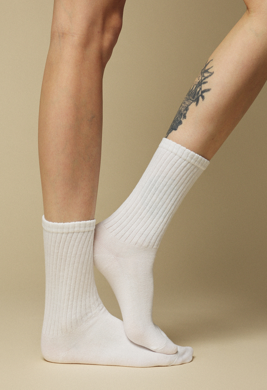 Skarpety Staff white