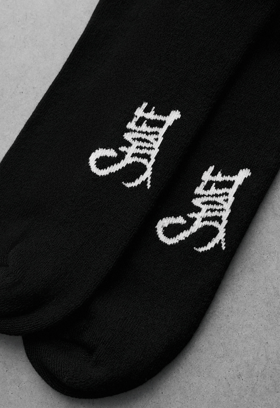 Skarpety Staff logo black (ocieplane)