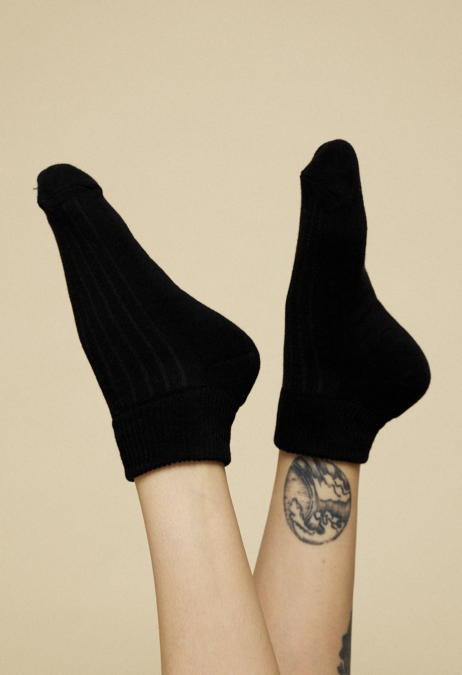 Skarpety Staff black logo (ocieplane)