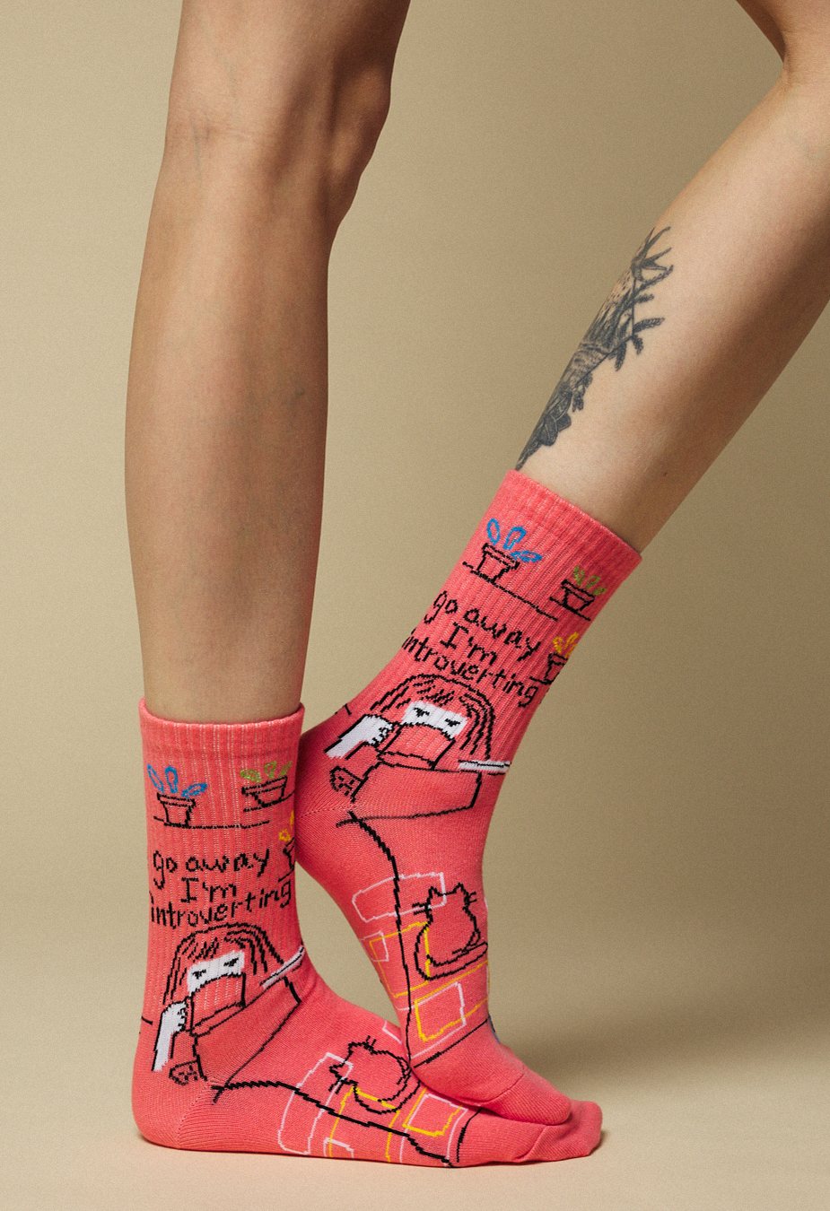 Skarpety Staff go away