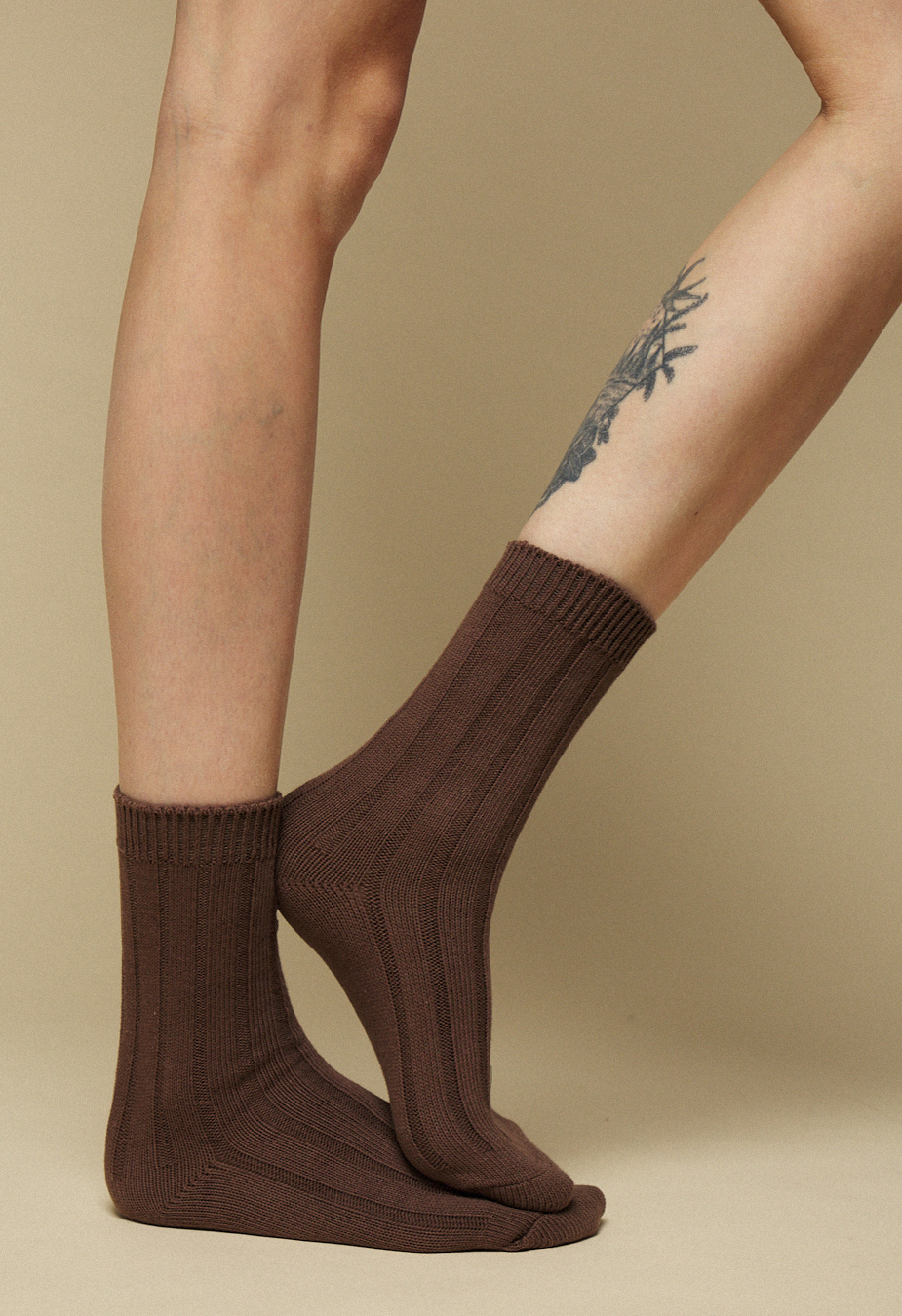 Skarpety Staff brown