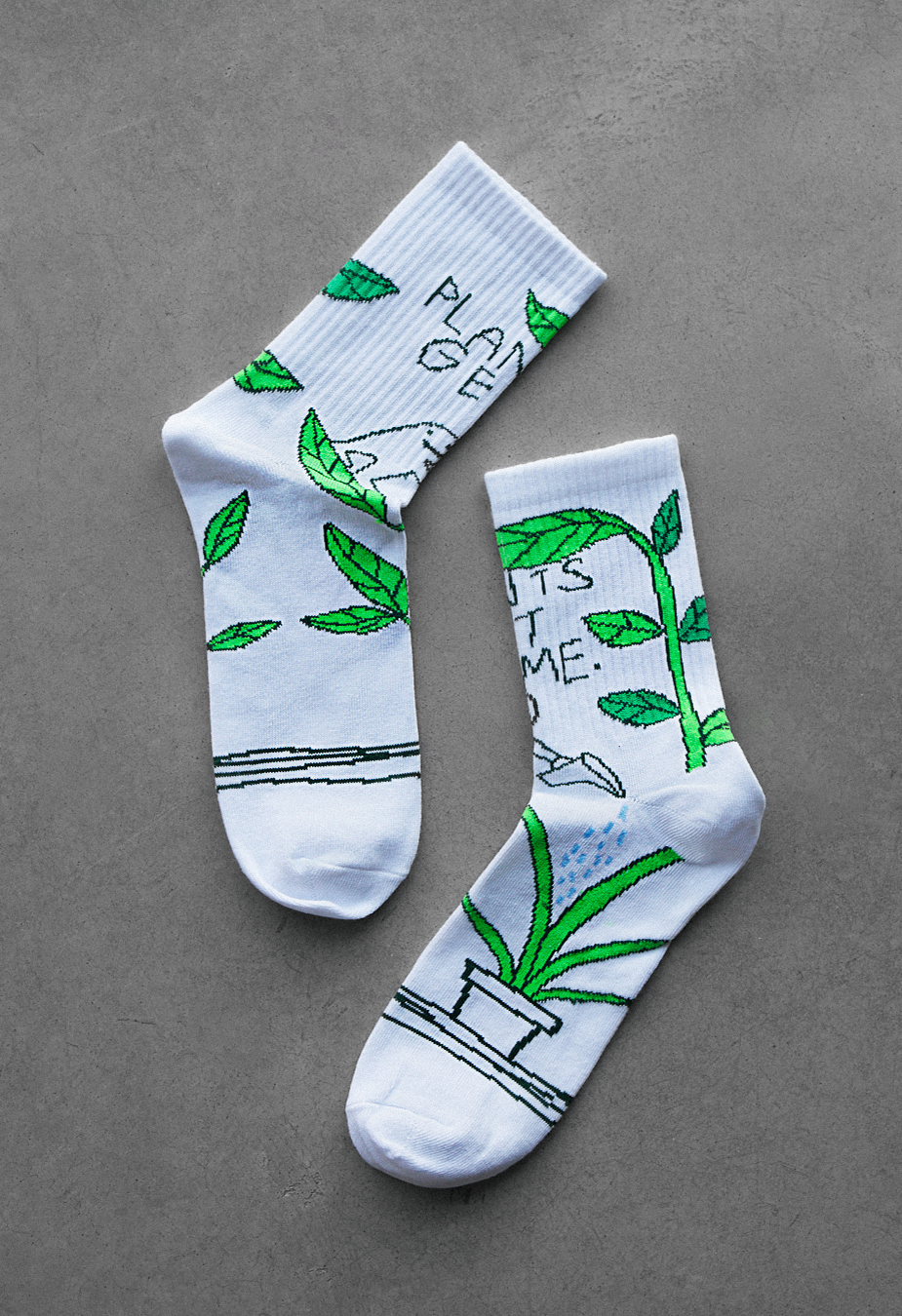 Skarpety Staff plants