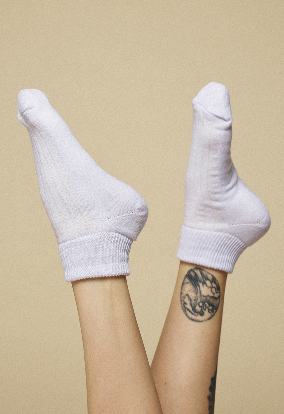 Skarpety Staff white logo (ocieplane)