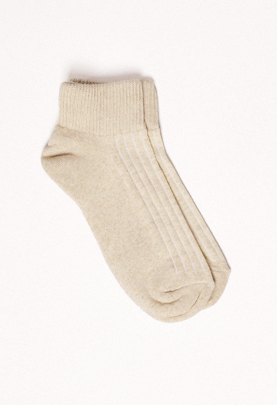 Skarpety Staff beige logo (r.39-41) (ocieplane)