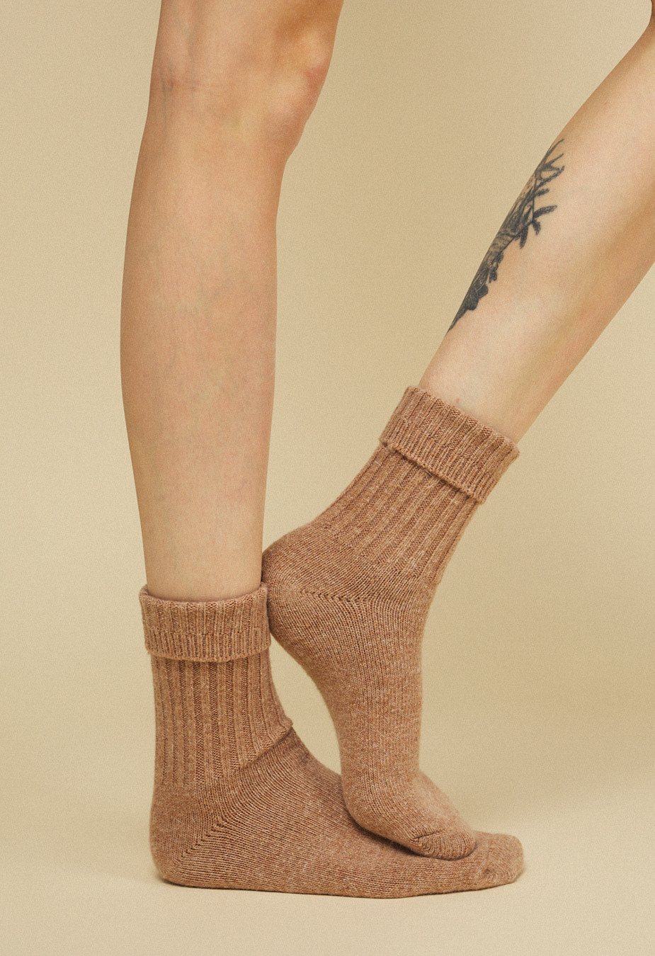 Skarpety Staff brown