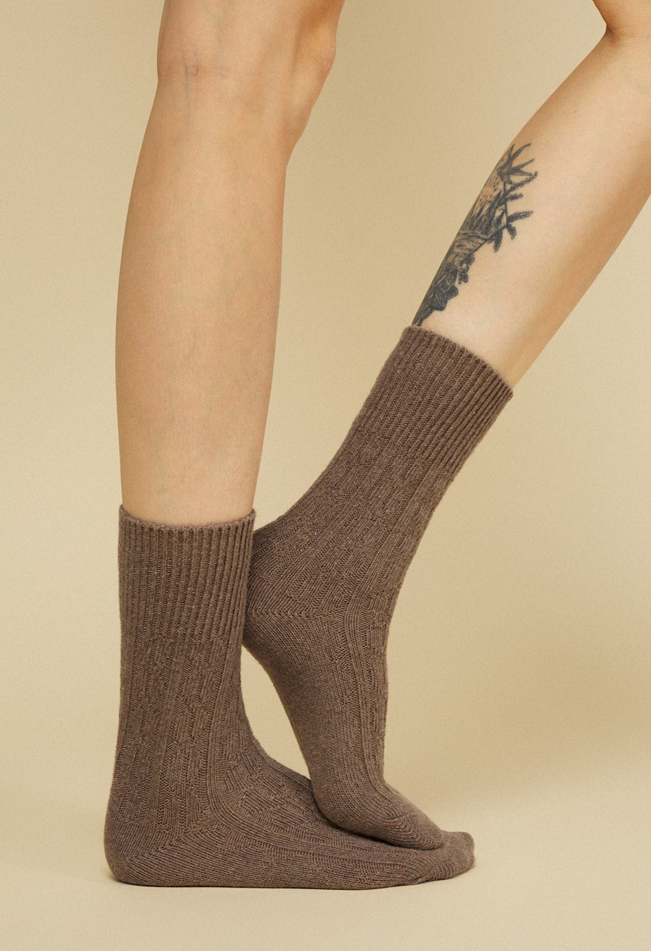 Skarpety Staff brown