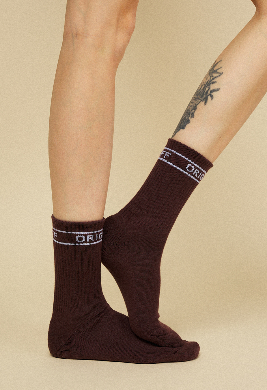 Skarpety Staff original brown