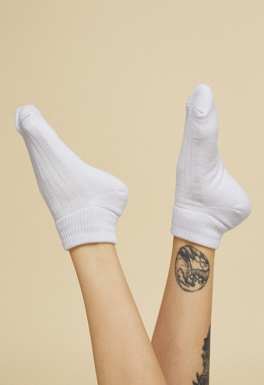 Skarpety Staff white logo (ocieplane) (36-38)