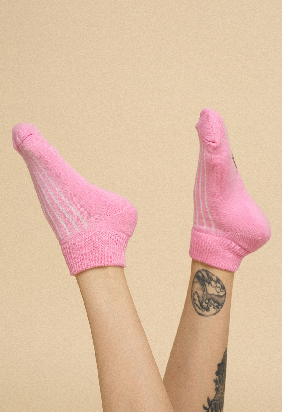 Skarpety Staff pink logo (ocieplane) (36-38)