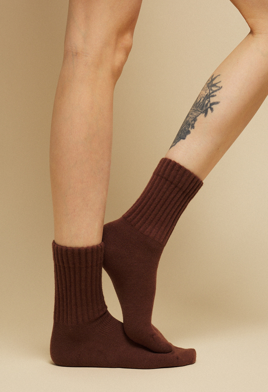 Skarpety Staff brown