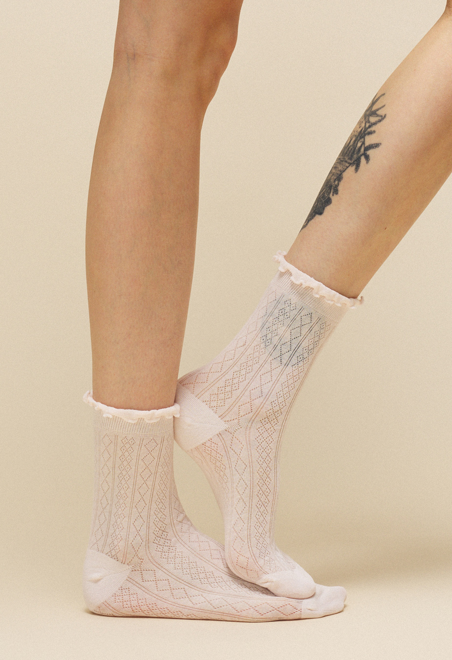 Skarpety Staff light powder