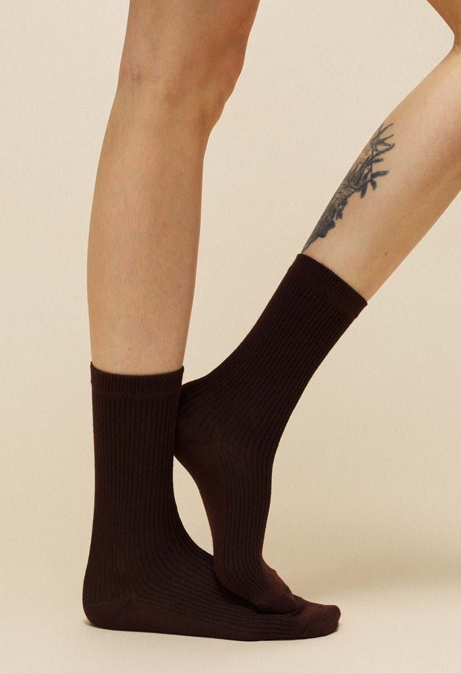 Skarpety Staff brown