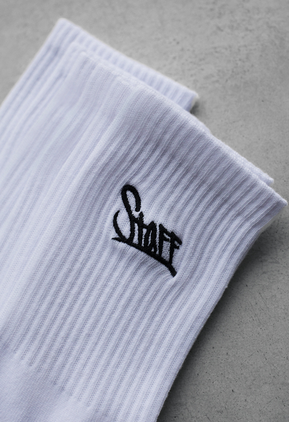 Skarpety Staff white logo (tzry) (r.39-42)